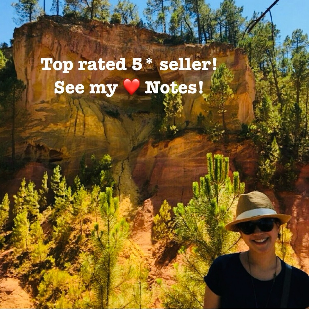 Top rated 5* seller.  See my Love Notes!  Selling pieces from my closet.